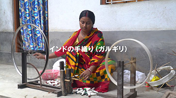 MUJI 無印良品: インドの文化 手織り（ガルギリ）