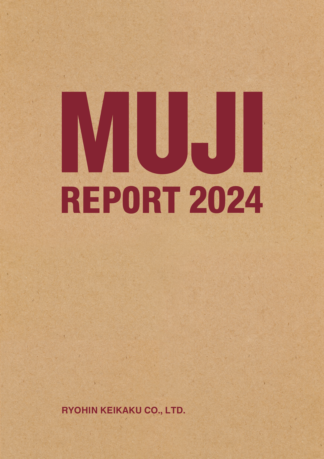 MUJI REPORT 2024