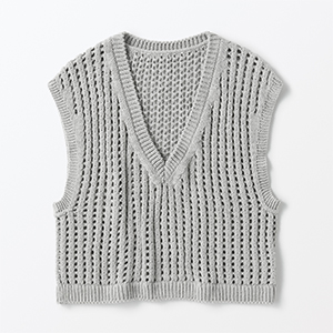 Cotton Mesh Vest