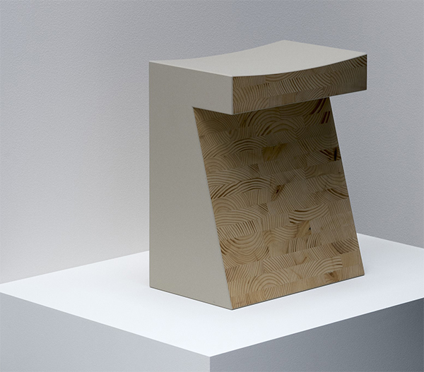 FORM FIND STOOL CUT