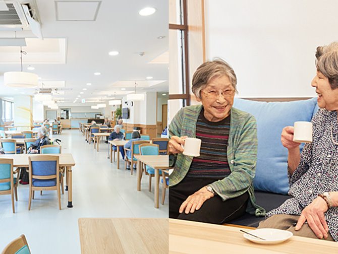 Renovation of nursing facilities for the elderly