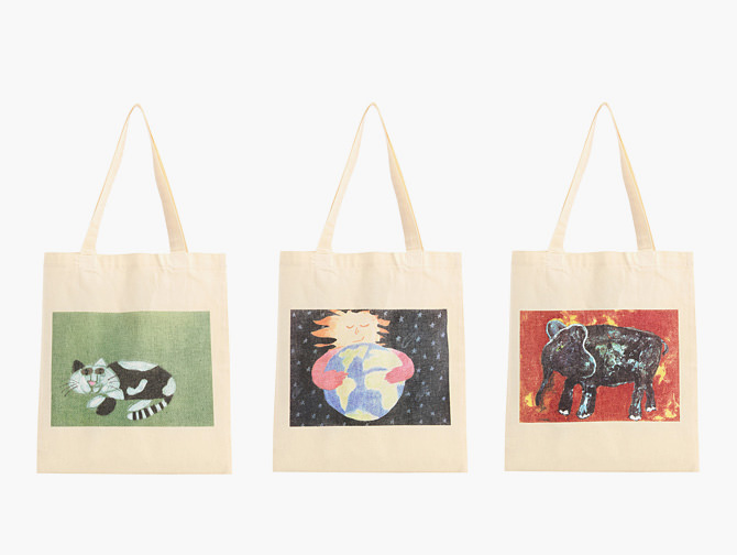 My Bags with Children's Artworks