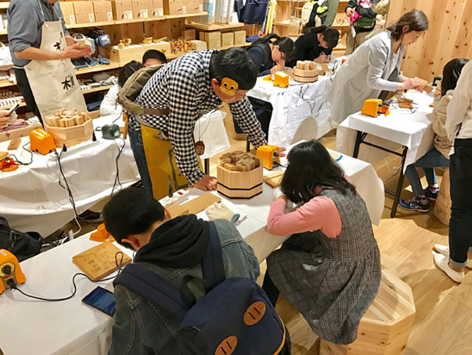 北海道発祥の「木育」の活動の活性化（無印良品 シエスタハコダテ）