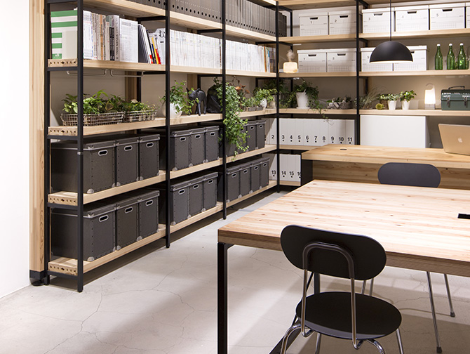 Development/Sales of Office Furniture Using Native Japanese Cedar